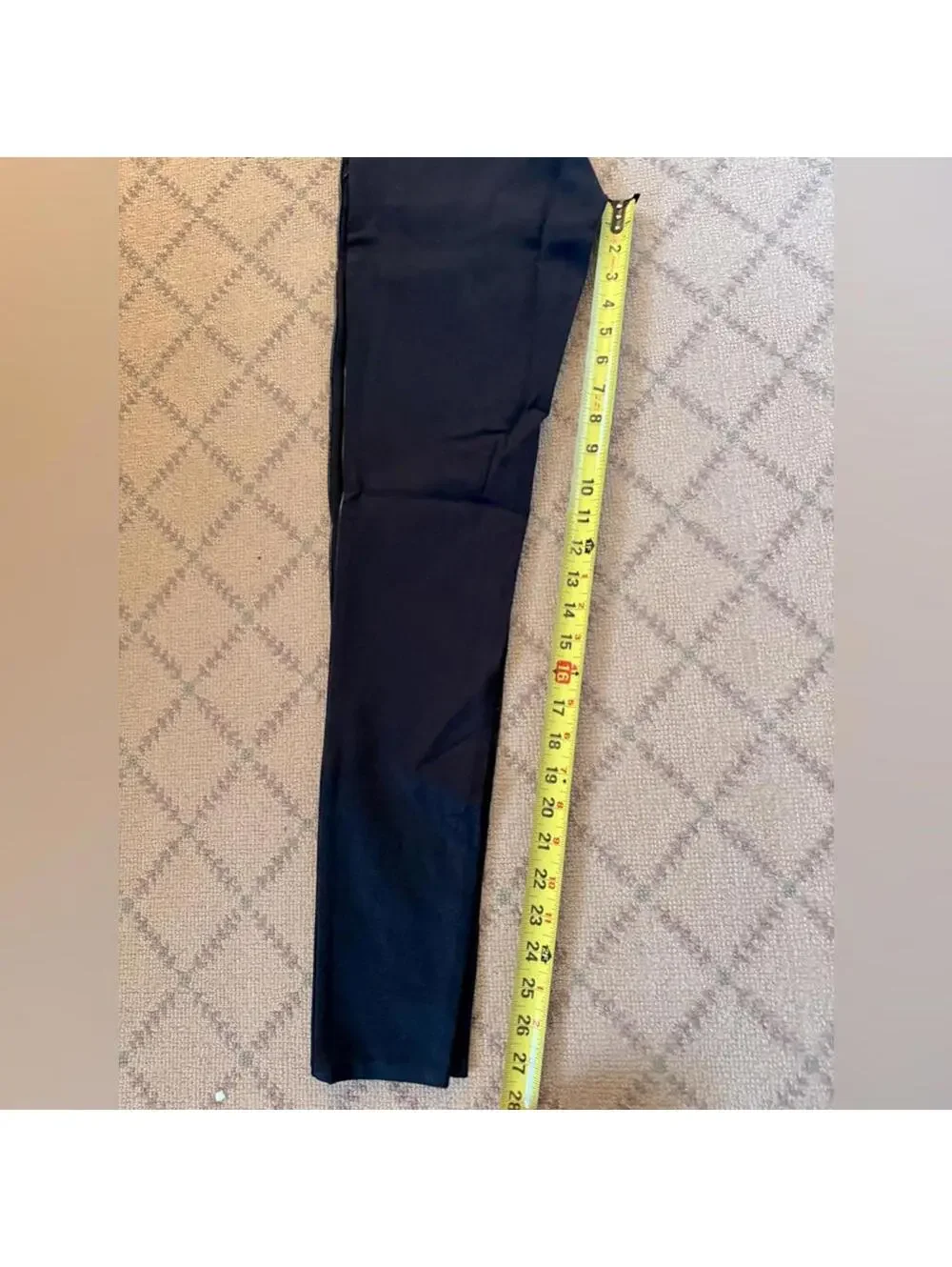 7 for All Mankind Navy velvet pull on leggings NWT XS